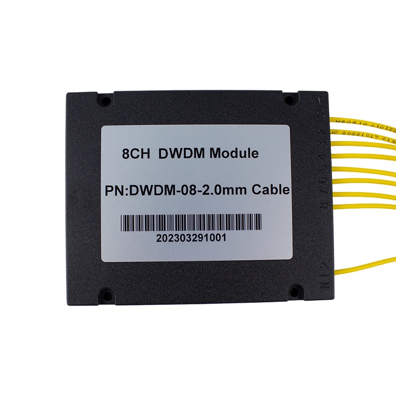 16 channel dense wavelength division multiplexer