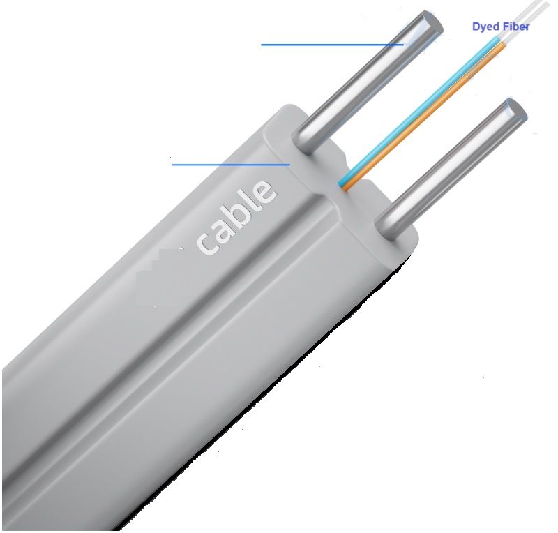 FTTH Cable Self-supporting Bow-type Drop GJYXCH